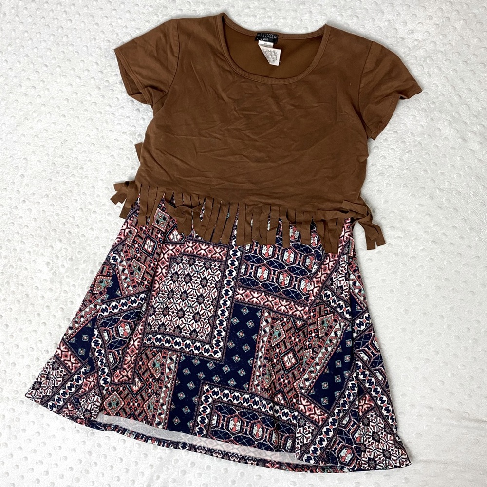 Xoxo Cowgirl Kid’s Dress (Large - 14/16)